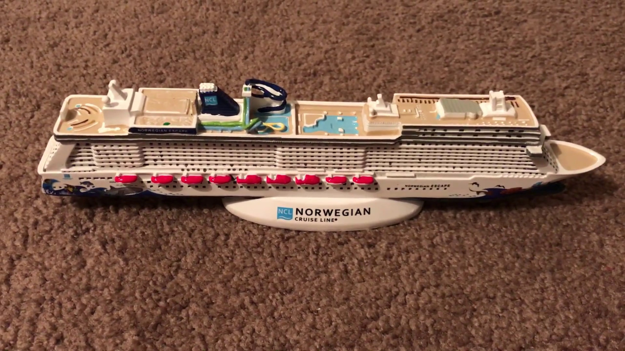 norwegian escape cruise ship model