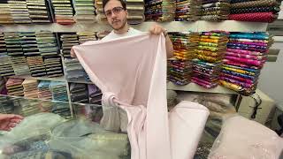 آخر أسعار أثواب الفساتين،أقمشة الحرير والقفاطين بسوق القماش محمود باشا إسطنبولMahmutpaşa Çarşısı🇹🇷