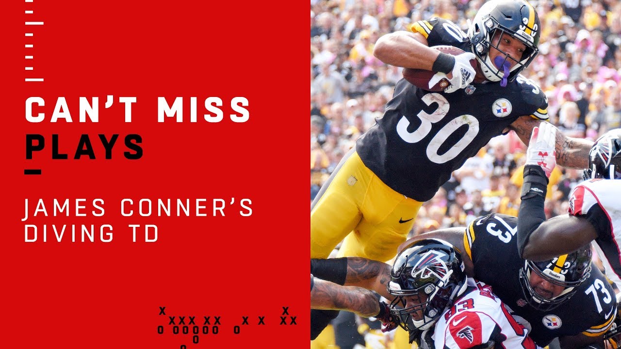 James Conner Carries Steelers on Quick TD Drive