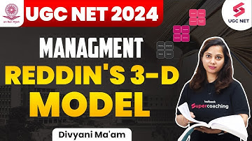 UGC NET 2024 Management Preparation | Management Reddin