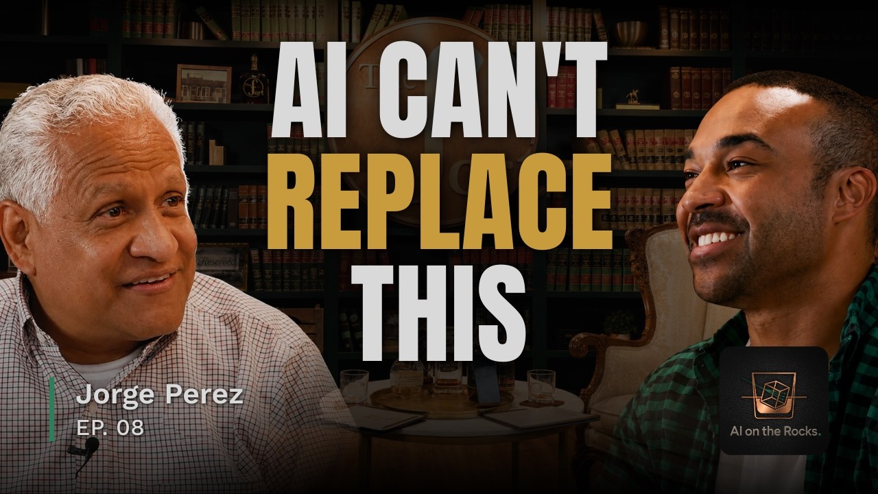 AI, Bourbon, & Leadership: Why AI Can Never Replicate a Leader’s Moral Intuition | With Jorge Perez thumbnail