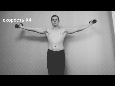 Видео: Тренировки по Евгению Сандову весь комплекс упражнений с гантелями
