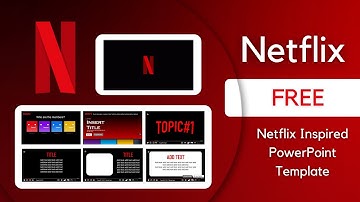 Netflix Inspired PowerPoint Template [ FREE ] | Claire