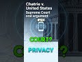 SCOTUS Oral Argument: Chatrie v. United States #124
