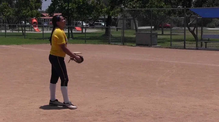 Alexandria Jimenez Softball Skills Video