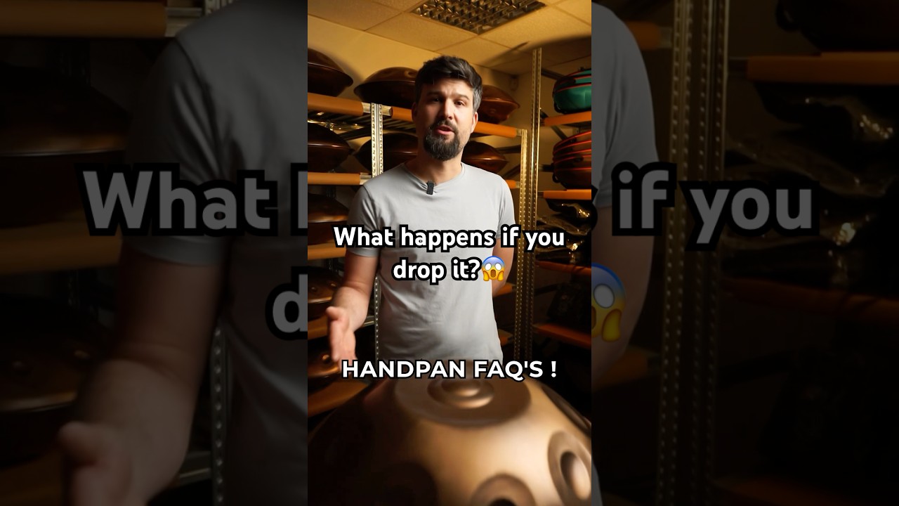 Why the shape? Why is it made of metal? What happens when you drop it?? Handpan FAQs! #handpan