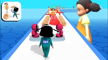 Stack Candy Challenge 🦑🥷🦑 All Levels Gameplay Trailer Android,ios New Game