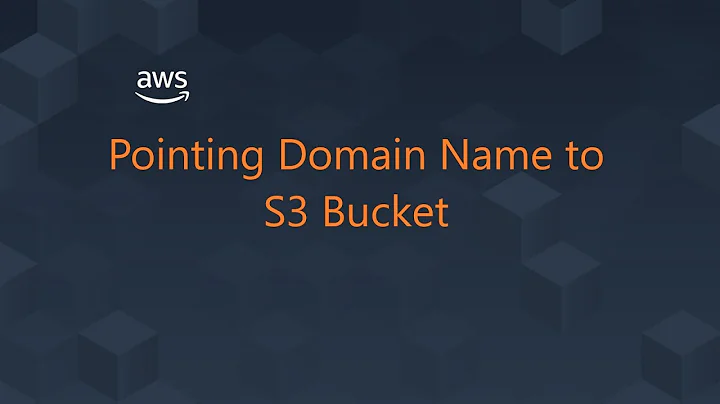 aws - Pointing Domain Name to S3 Bucket