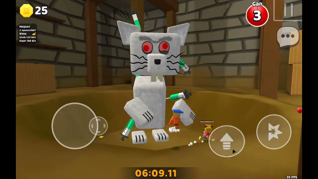 Abim ile  süper bear adventure oynadık 