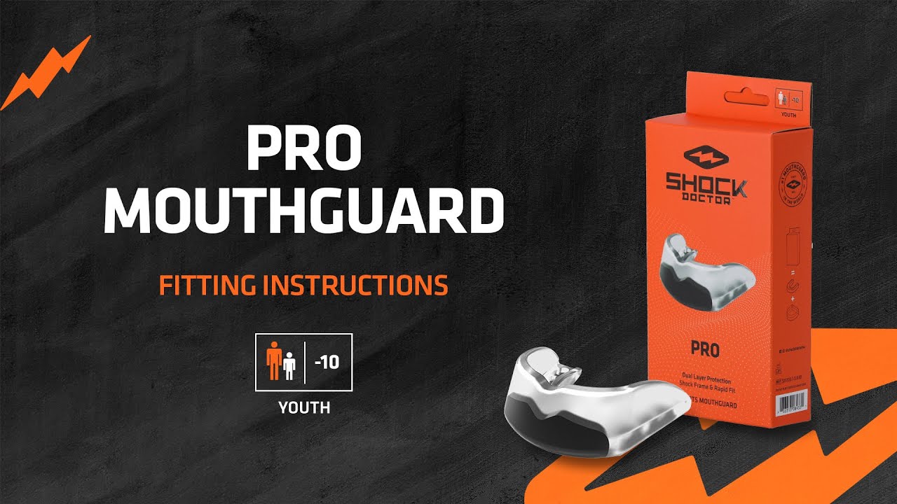 Shock Doctor Pro Youth Mouthguard Fitting Video