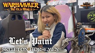 น้องดิกซ์เพ้นท์ Skeleton Horsemen จากกองทัพ Tomb Kings (Warhammer The Old World)