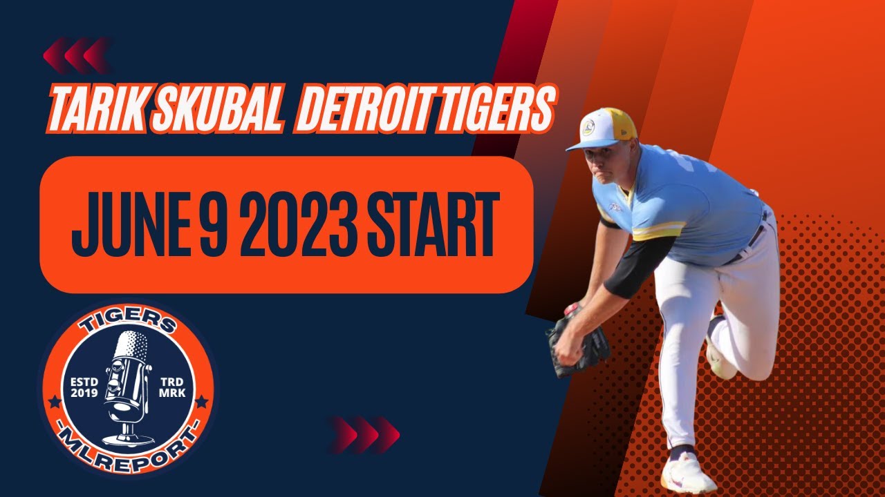 Pitcher Tarik Skubal returns for Detroit Tigers after 11-month