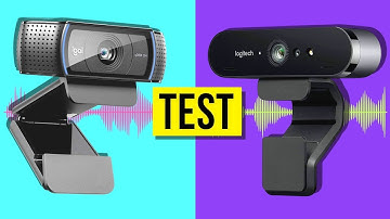 Logitech C920 vs Logitech BRIO Test
