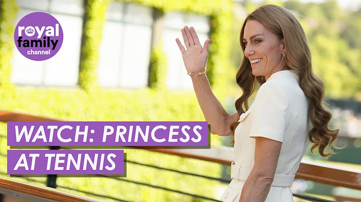 WATCH: Princess of Wales Arrives at Wimbledon for Women's Final
