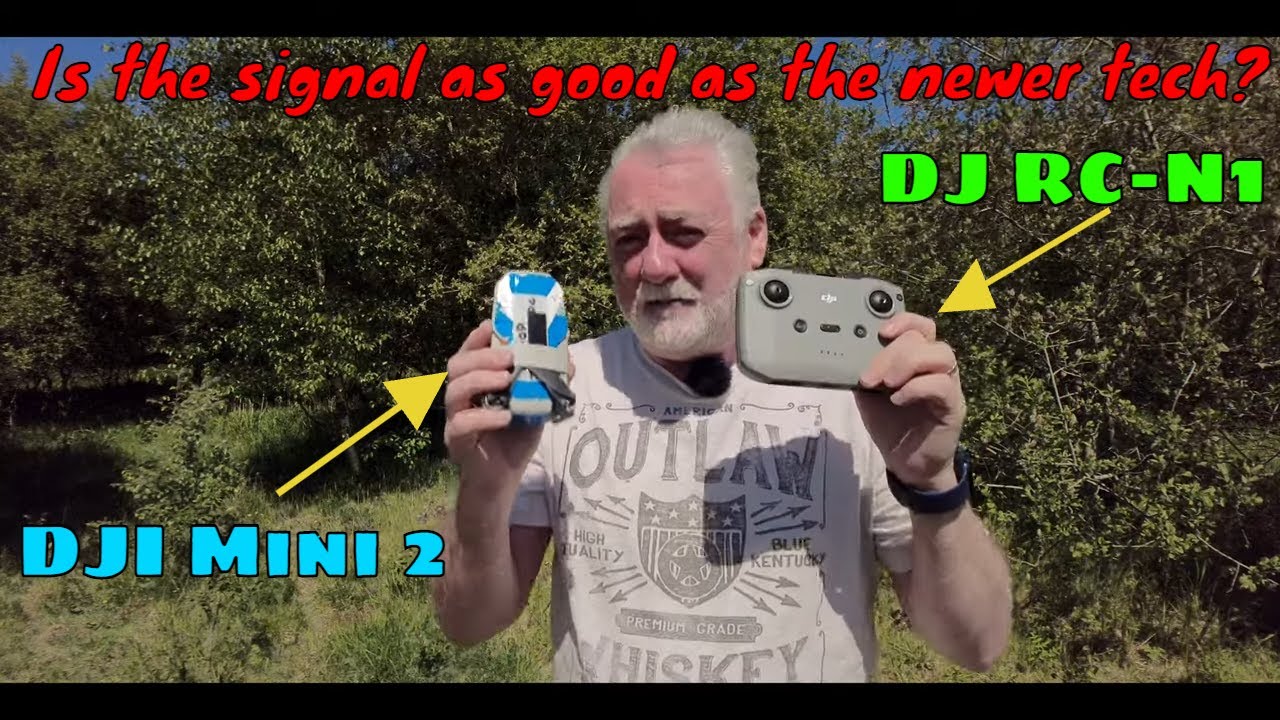 DJI Mini 2 Signal Test with DJI RC-N1