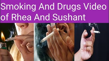 Rhea Chakraborty Viral Video Of Smoking With Sushant Singh Rajput | Rhea Chakraborty | Sushant