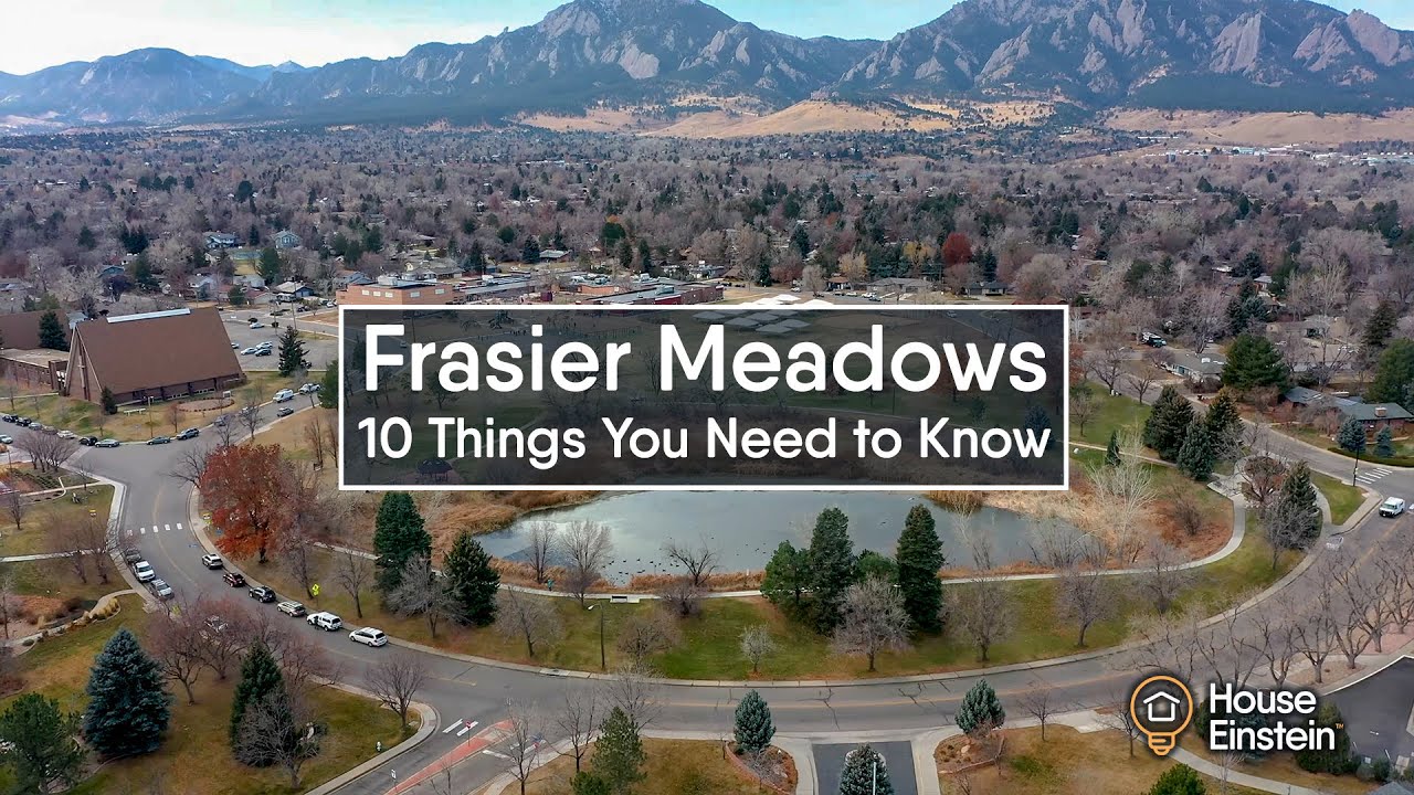 Frasier Meadows 10 Things You Need to Know Boulder Real Estate YouTube