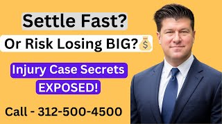 Injury Case Timelines: How Fast Is Too Fast, And How Slow Is Too Slow? [Call 312 500 4500]