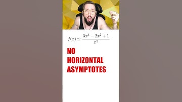 (3/3) Quick Trick for Finding Horizontal Asymptotes! #math #algebra #mathtrick #mathematics