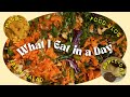 What i eat in a day  high raw vegan food vlog