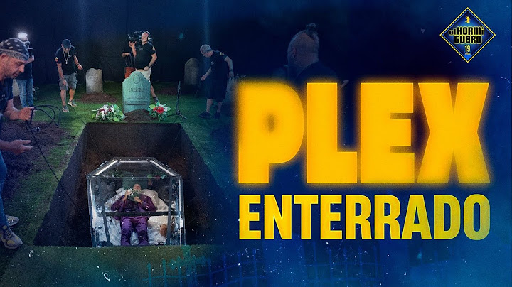 ¡Plex se entierra durante 2 días! - El Hormiguero