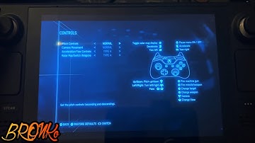 How To Change Controller Settings - Control Configuration Setup Guide For Ace Combat 7 on STEAM DECK