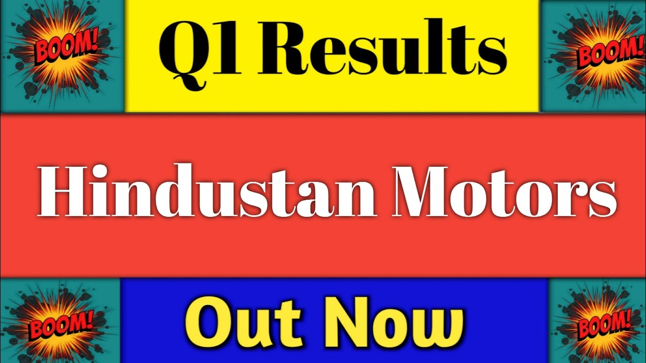 ♦️Hindustan Motors q1 results 2024। Hindustan Motor q1 result
