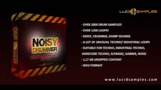 Noisy Drummer - Noise Drums and Loops for Techno Producing Noisy Drummer - Noise Drums and Loops for Techno Producing