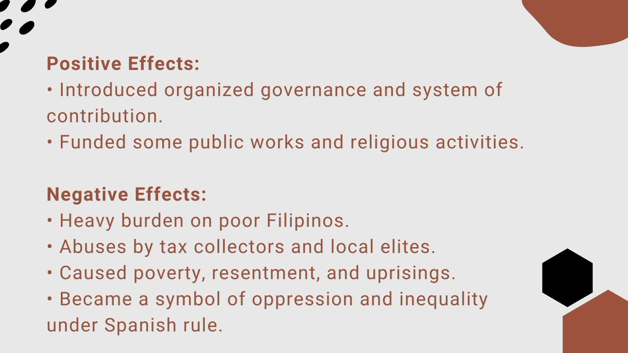 TRIBUTO DURING SPANISH COLONIAL PERIOD. MELANIE B. CABALLERO                                        