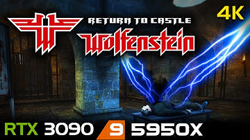 Return to Castle Wolfenstein (2001) | iortcw | 4K | RTX 3090 | 5950X | Unlocked FPS