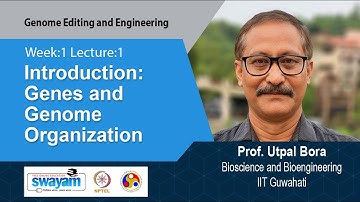 Lec 1: Introduction :Genes and Genome Organization