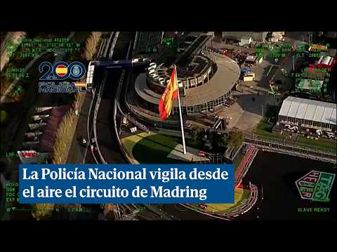La Policía Nacional vigila ya desde el aire el circuito de Madring