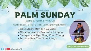 'Hosanna' - Zion Male Voice Group (03/29/26)