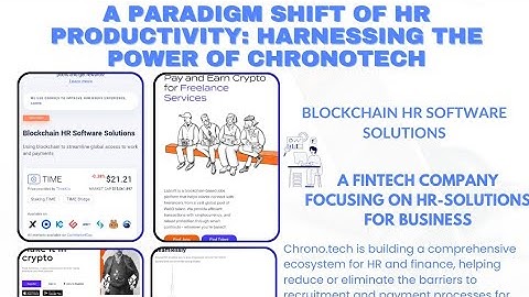 Harnessing the Power of Chronotech in the Blockchain HR Software Solutions