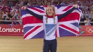 Trott wins Women's Omnium Gold - 500m Time Trial | London 2012 Olympics