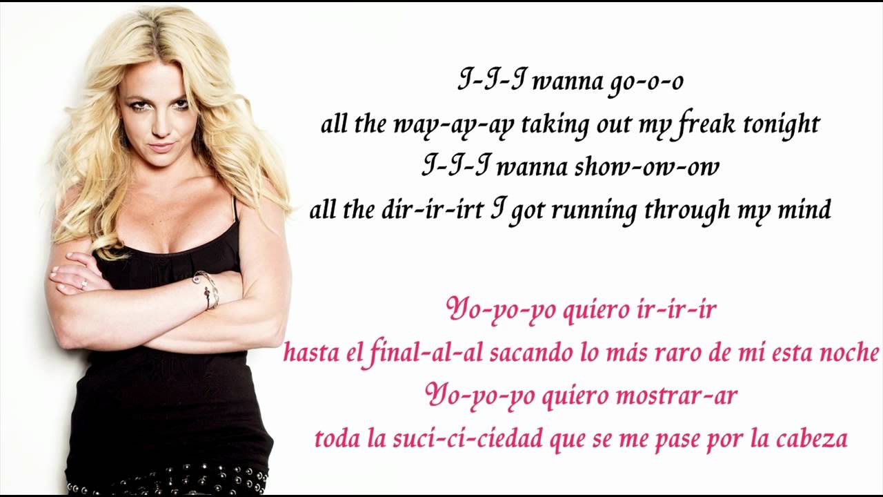 Britney Spears I Wanna Go Traducida Ingles Espanol Youtube