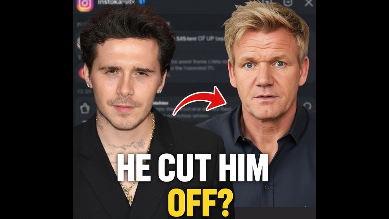 Brooklyn Cuts Off Gordon Ramsay… Is the Beckham Family Falling Apart ...