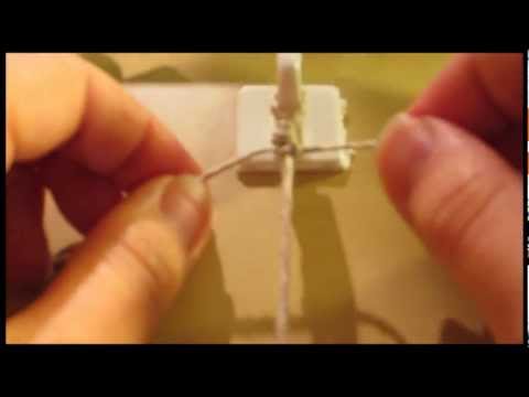 Como fazer um pulseira de cânhamo – O nó quadrado [Parte 1 de 2]