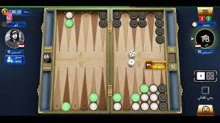 Watch me stream Backgammon on Omlet Arcade!  طريقة اضافة اصدقائك على الفيس في لعبة الطاولي screenshot 2