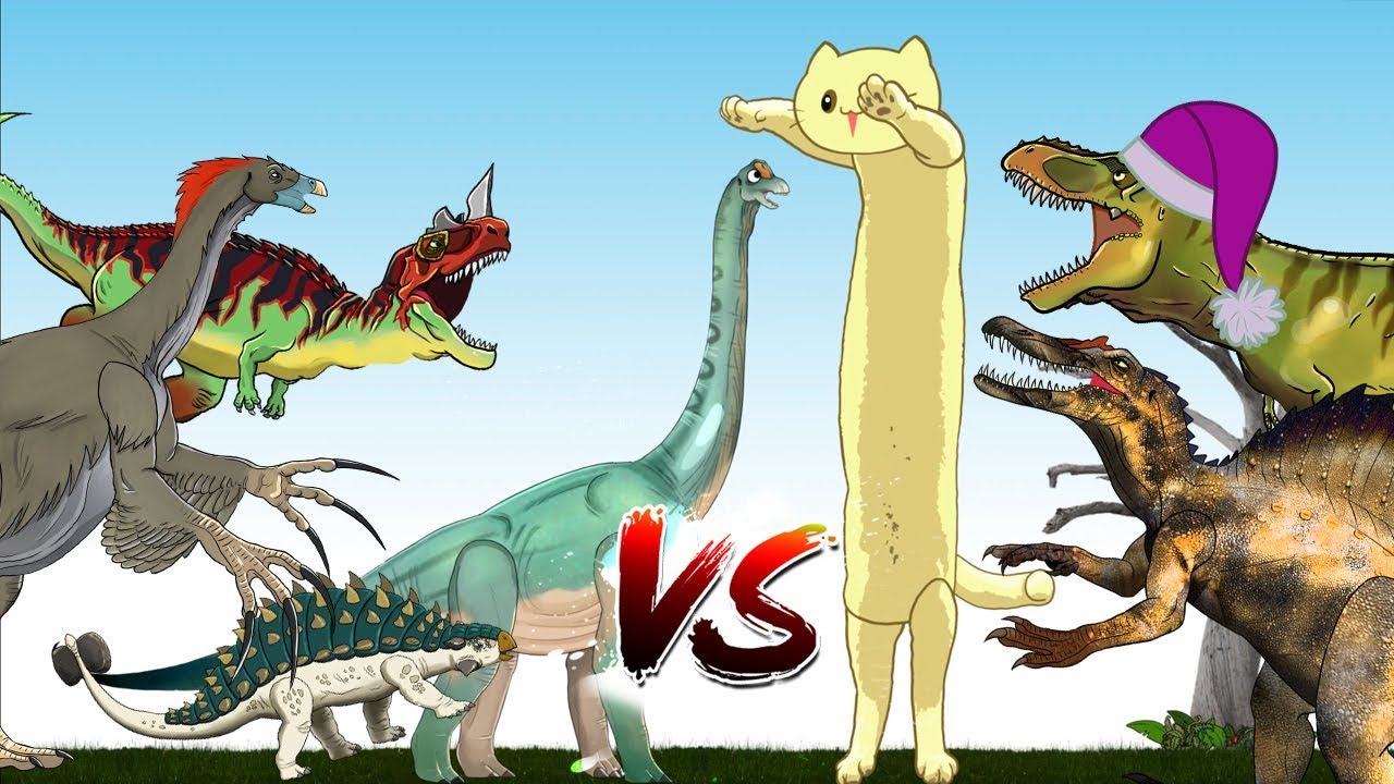 Dinosaurs Battle Cat VS Dinosaurs YouTube