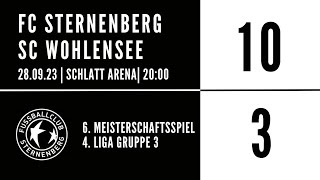 Highlights: FC Sternenberg - SC Wohlensee