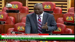 NATIONAL ASSEMBLY THURSDAY 6TH JUNE 2024, MORNING SESSION