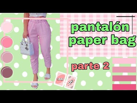 APRENDE PAPER BAG PARA DAMA (PARTE 2) - YouTube