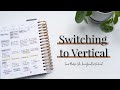 Switching Back to a Vertical Planner | 2020 Makse Life