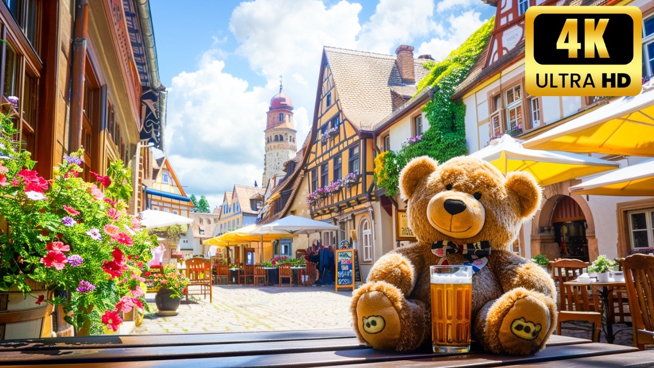 Ротенбург-на-Таубере: самый сказочный старый город Европы| Прогулка 4к