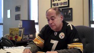 Newzjunky.com-Graham Loses Bet, Forced to Wear Steelers Jersey to City Hall