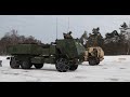 M142 High Mobility Artillery Rocket System (HIMARS) Display in Lithuania