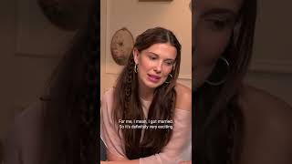 Millie Bobby Brown Says Her ENOLA HOLMES 3 Wedding Cures Her 'Wedding Blues'