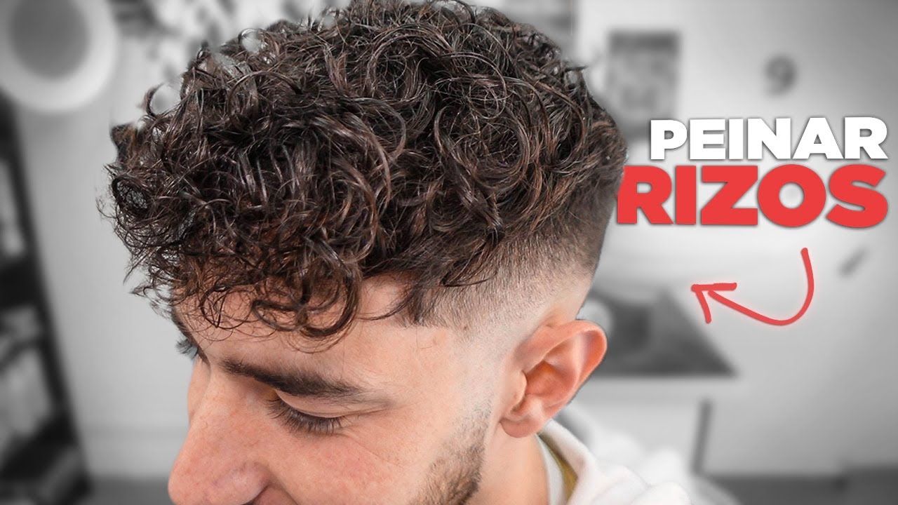 Permanente rizo gordo pelo corto