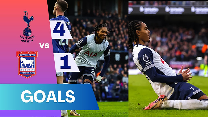 Ipswich vs Tottenham 1-4 | Premier League Goals⚽🔥
